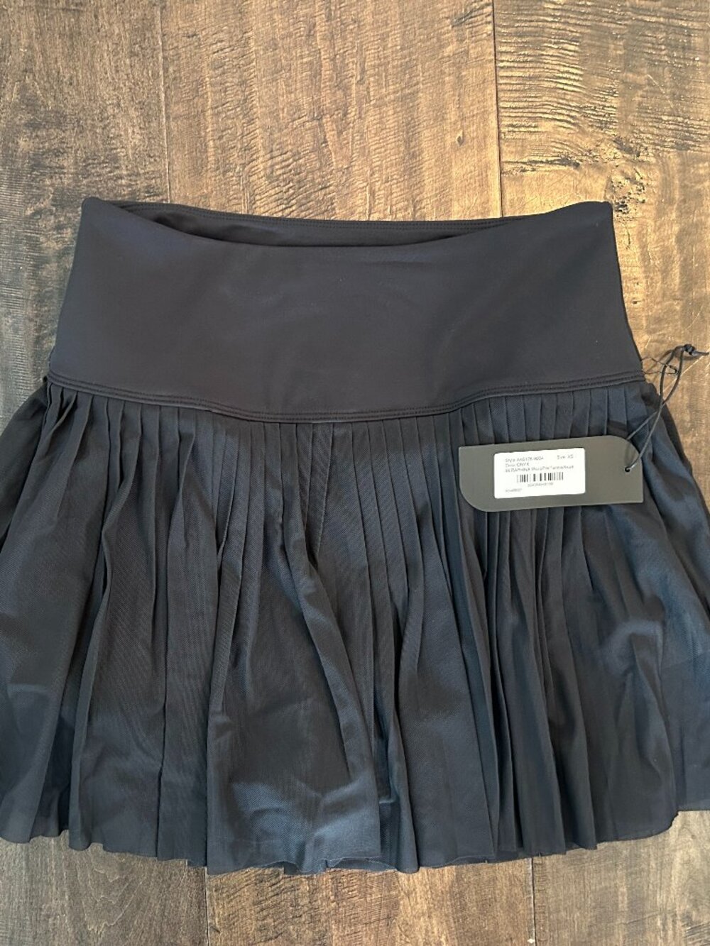 NWT TAIL ACTIVEWEAR Seraphina Pleated Golf Tennis Skirt Onyx Black Size XS